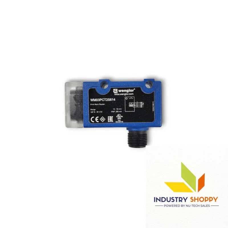 Wenglor WM03PCT2S614 Color Mark Sensor Wenglor WM03PCT2S614 Color Mark Sensor